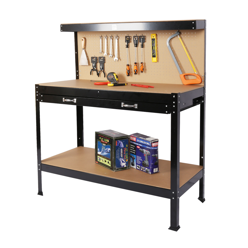 Workshop Tools Table - Стальной верстак для хранения инструментов с