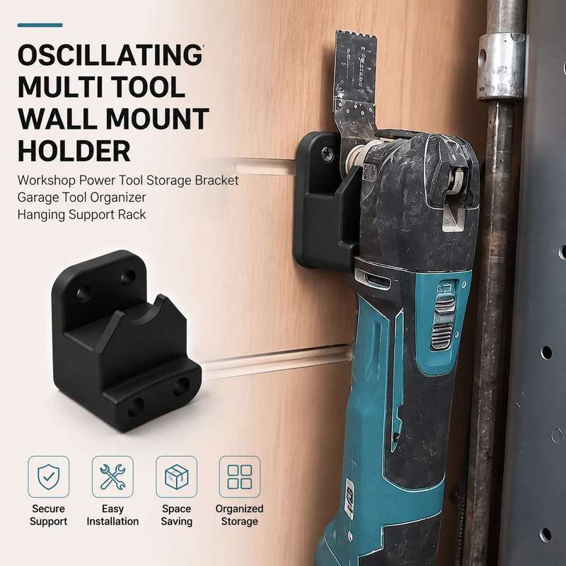 Workshop Tools Hanging - Держатель для осциллирующего инструмента, настенный, для