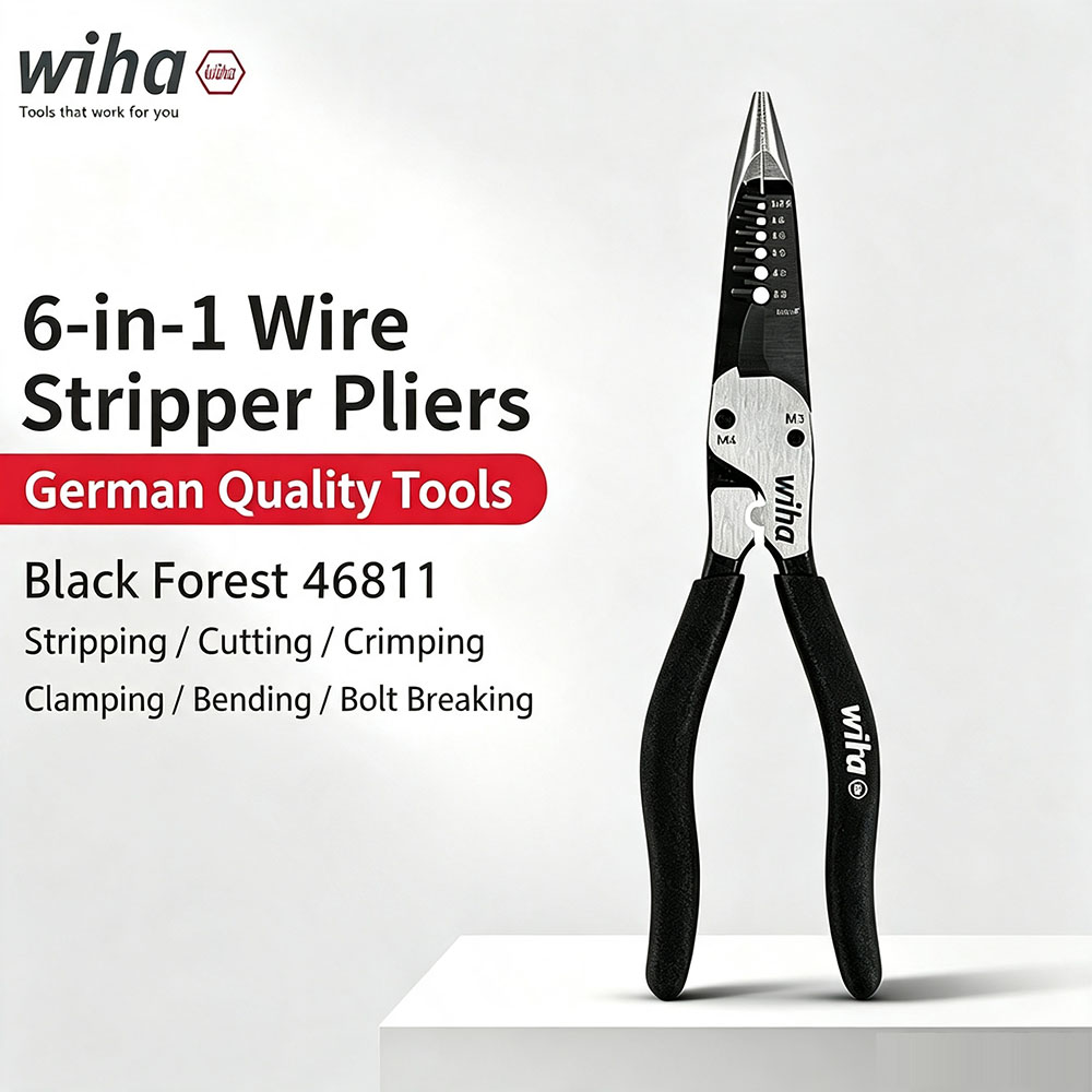 Wiha 46811 200 мм 6-в-1 Многоф – обзор и цена Tools Vn