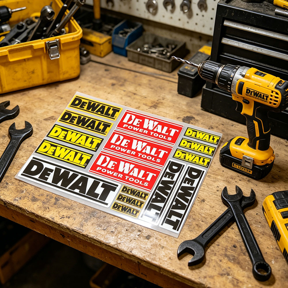 Виниловые светоотражающие накл – обзор и цена Workshop Tools Logo